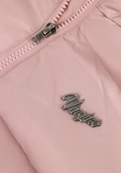 lichtroze vingino gewatteerde jas tezia