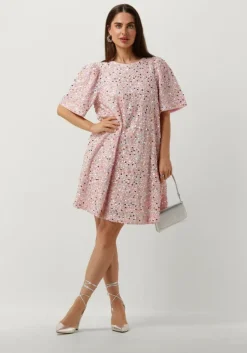 lichtroze y.a.s. mini jurk yasprima ss dress
