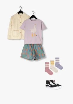 lila jelly mallow t-shirt duck t-shirt