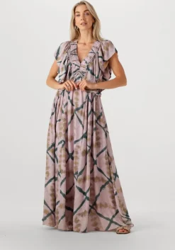 lila mes demoiselles maxi jurk orma