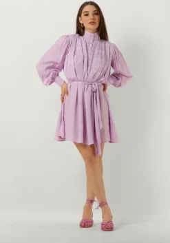 lila notre-v mini jurk nv-danton pearl dress