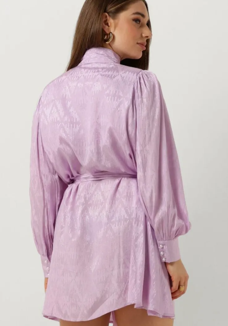 lila notre-v mini jurk nv-danton pearl dress