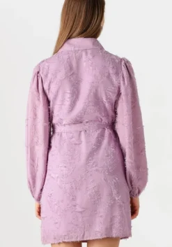 lila notre-v mini jurk nv-fortune