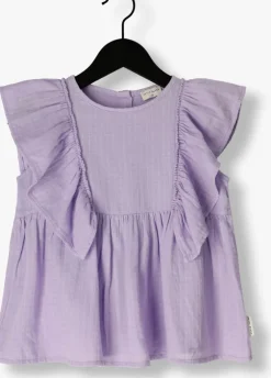 lila petit blush blouses ruffle blouse