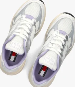 lila tommy jeans lage sneakers archive '25