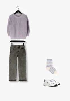 lila yuki kidswear trui chunky knitted sweater