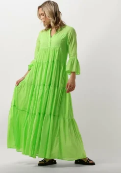 lime devotion maxi jurk manousia