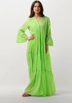 lime devotion maxi jurk manousia