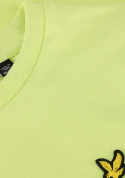 lime lyle & scott t-shirt plain t-shirt