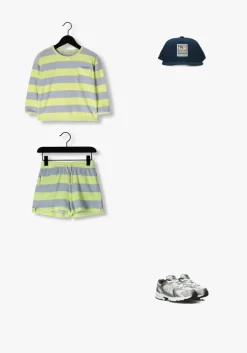 lime sproet & sprout sweater sweatshirt terry stripes