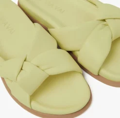 lime via vai platte sandalen candy nova