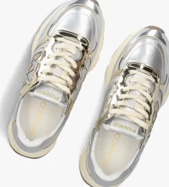 metallic pinko lage sneakers zoe 01