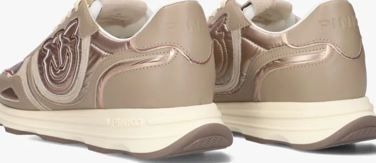 metallic pinko lage sneakers zoe 01