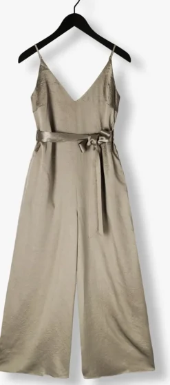 metallic selected femme jumpsuit slfselene sl wide leg jumpsuit