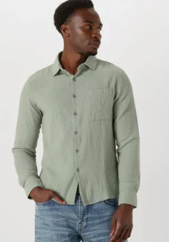 mint dstrezzed casual overhemd axton shirt