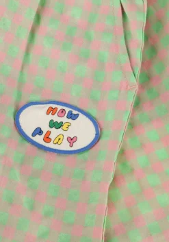 mint jelly mallow korte broek play checked woven short