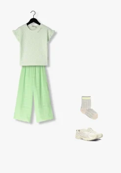 mint like flo pantalon flo wide leg