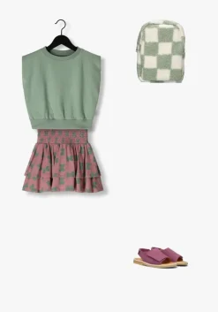 mint petit blush top shoulder top