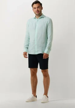 mint profuomo casual overhemd shirt x-cutaway sc linnen