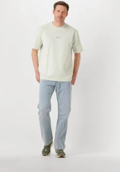 mint pure path t-shirt loose fit crewneck ss t-shirts