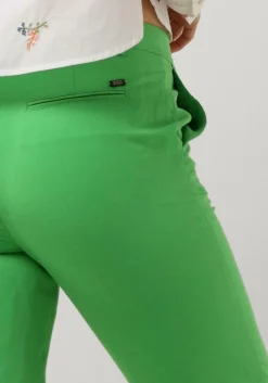 mint scotch & soda pantalon lowry - mid rise slim summer event trousers