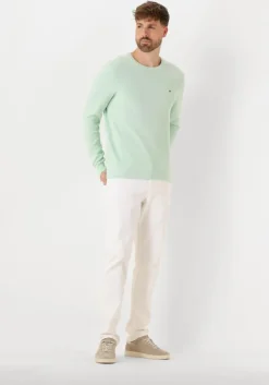 mint tommy hilfiger trui essential structure crew neck