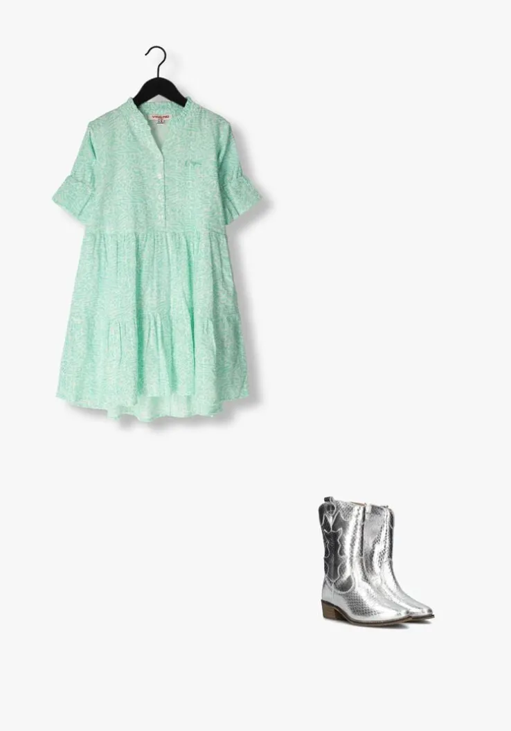 mint vingino mini jurk pemmelie