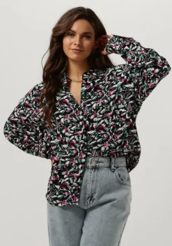 multi alix the label blouses scathy flower dress