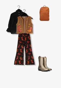 multi ammehoela flared broek lazzo