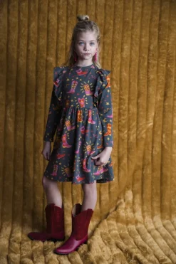 multi ammehoela mini jurk libby