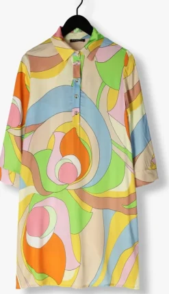 multi ana alcazar mini jurk shirt dress swing