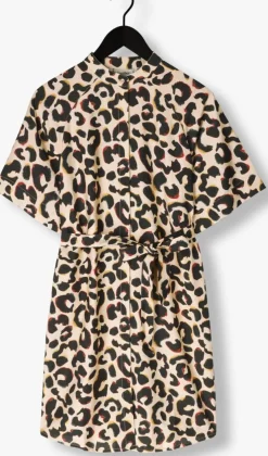 multi another label mini jurk denice animal dress s/s