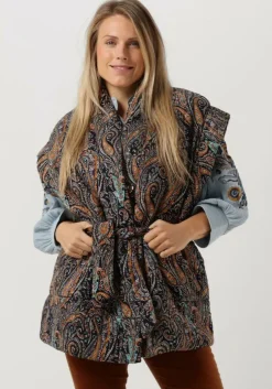 multi antik batik gilet elvis biggilet