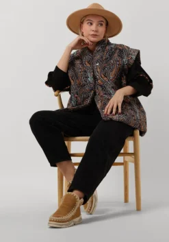 multi antik batik gilet elvis biggilet