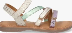 multi braqeez platte sandalen cassy call