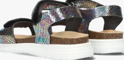 multi bunniesjr platte sandalen bregje beach