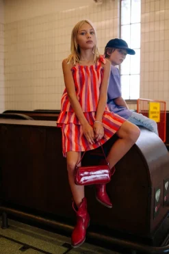 multi call me frankie minirok striped skirt