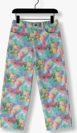 multi call me frankie straight leg jeans splash denim pants