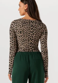multi catwalk junkie t-shirt leopard long sleeve