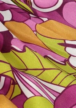 multi colourful rebel broeken tilly floral satin short