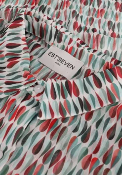 multi est'seven maxi jurk est’maxi dress