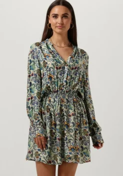 multi est'seven mini jurk est’journee dress bambu