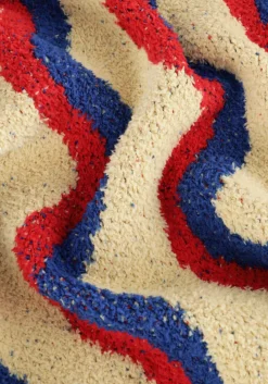 multi jelly mallow trui wave knit sweater