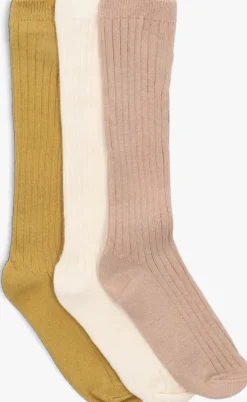 multi lil' atelier sokken nmfelove 3 pack knee sock