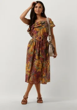 multi louizon midi jurk saguaro