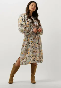 multi mos mosh midi jurk rosaleen