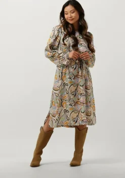 multi mos mosh midi jurk rosaleen