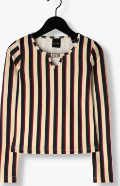 multi nik & nik top striped ls top