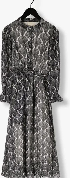 multi notre-v maxi jurk nv-fleur