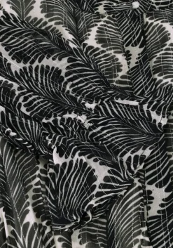 multi notre-v maxi jurk nv-fleur